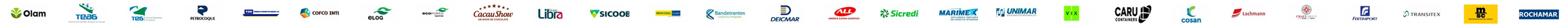 Clientes da Rising Capital Humano: Olam, TEAG, TEG, Petrocoque, TGG, COFCO International, eLog, Ecoporto Santos, Cacau Show, Grupo Libra, Sicoob, Mercosul Line, Bandeirantes Logística, Deicmar, ALL, Sicredi, Marimex, Unimar, VIX, Caru Containers, Cosan, Lachmann, Craft Group, Fertimport, Transitex, MSC e Rochamar